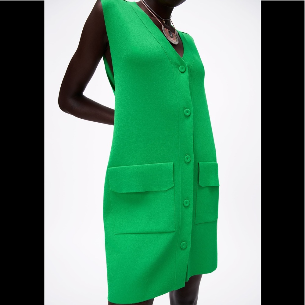 ZARA knit mini dress Size M. NWT